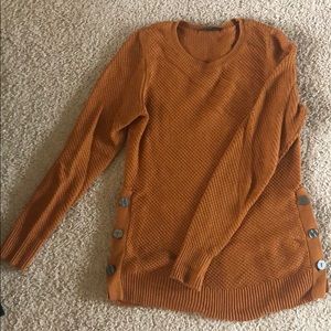 Burnt Orange Sweater | Ann Taylor Factory